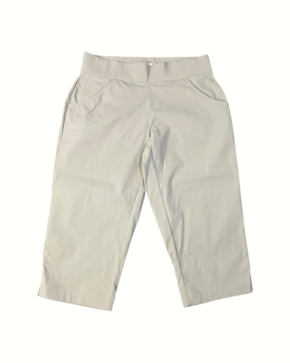 Columbia Women’s Medium Tan Pull On Outdoor Hiking Camping Capris